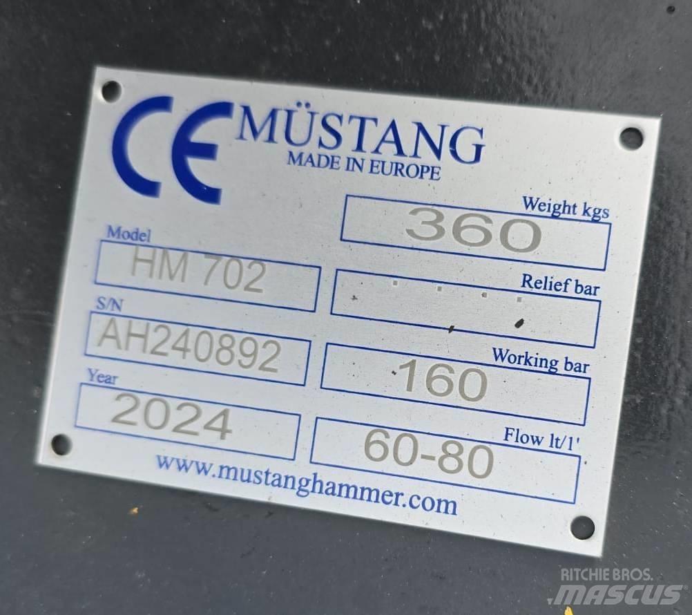 Mustang HM702 Σφυριά / Σπαστήρες