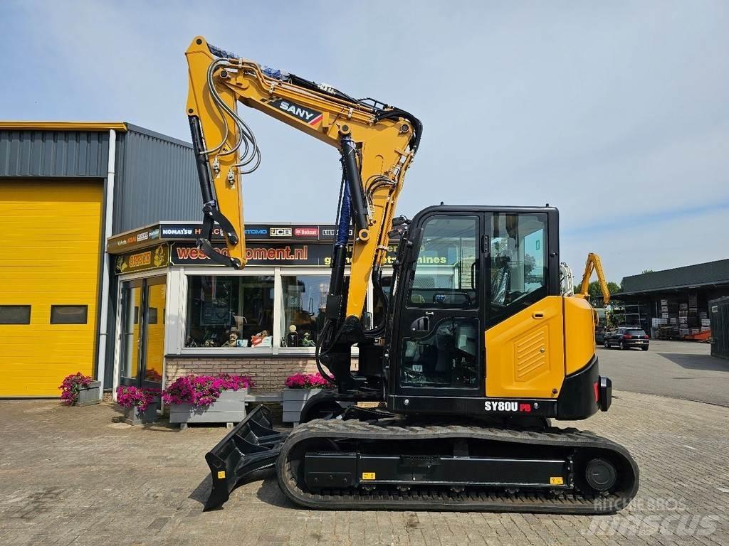 Sany SY80U Μίνι εκσκαφείς 7t - 12t