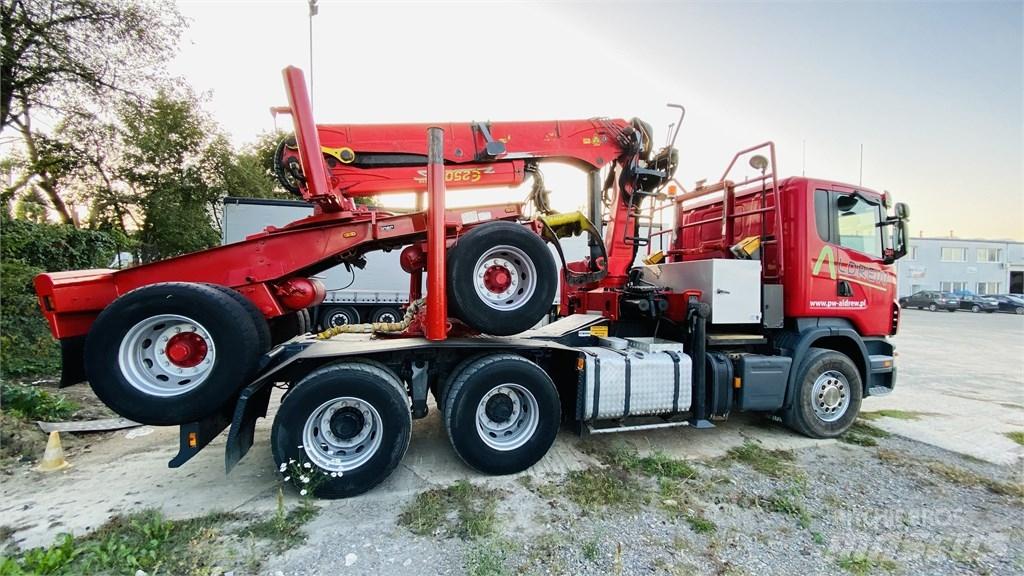 Scania R500 Φορτηγά ξυλείας