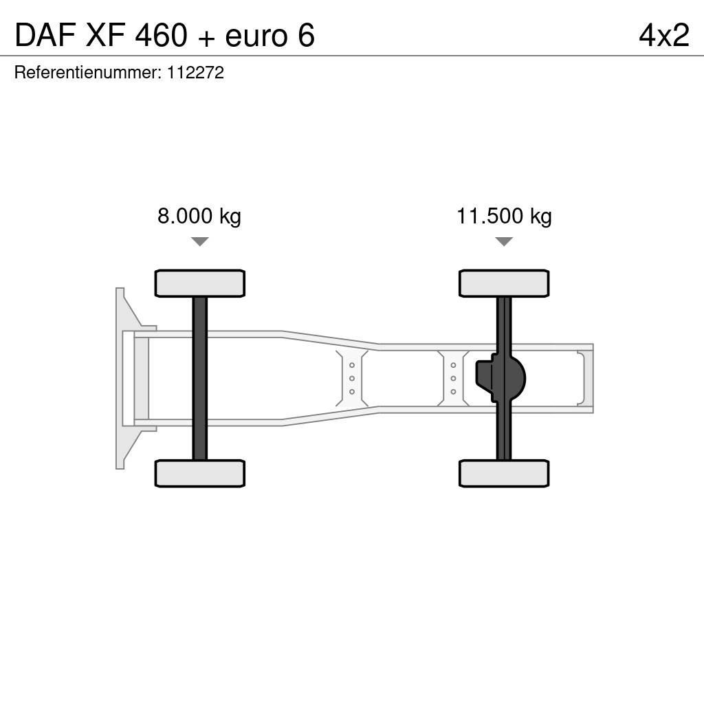 DAF XF 460 + euro 6 Τράκτορες
