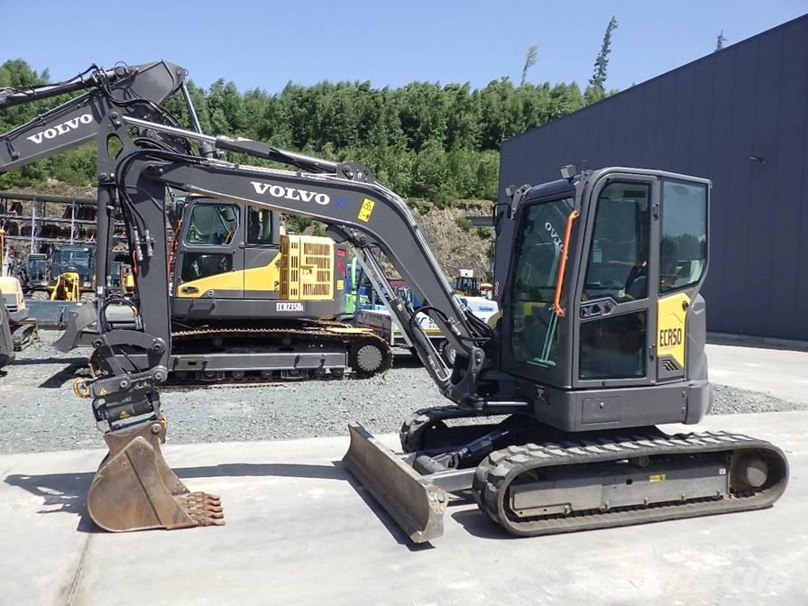 Volvo ECR 50 F Εκσκαφάκι (διαβολάκι) < 7t