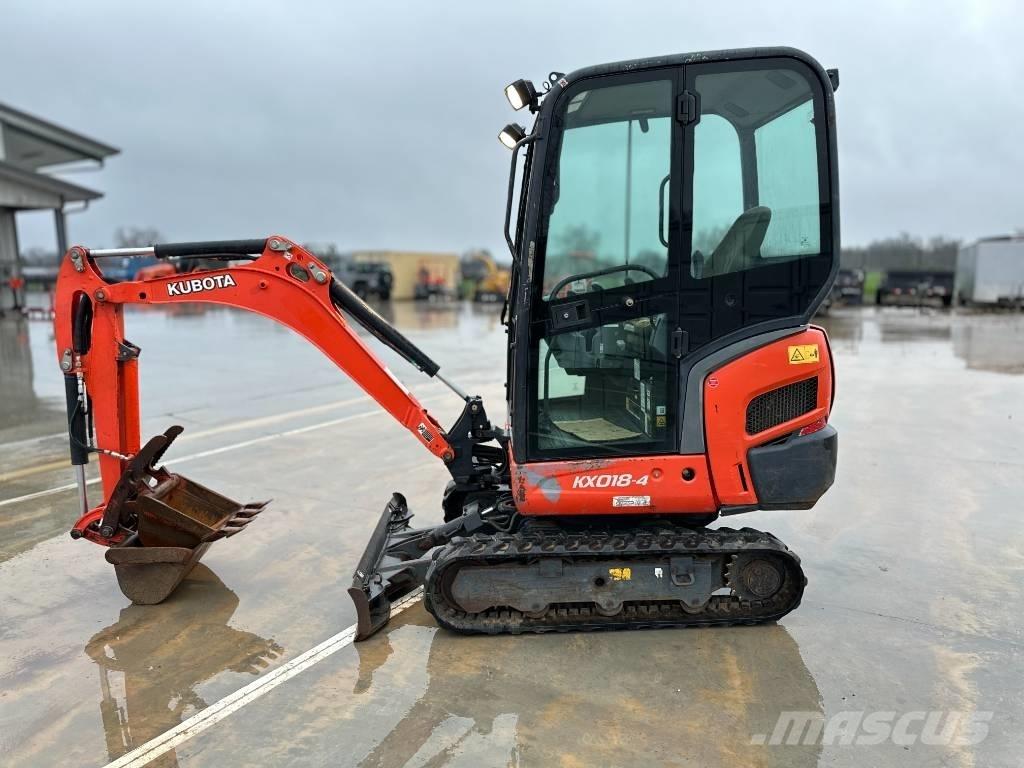 Kubota KX 018-4 Εκσκαφάκι (διαβολάκι) < 7t
