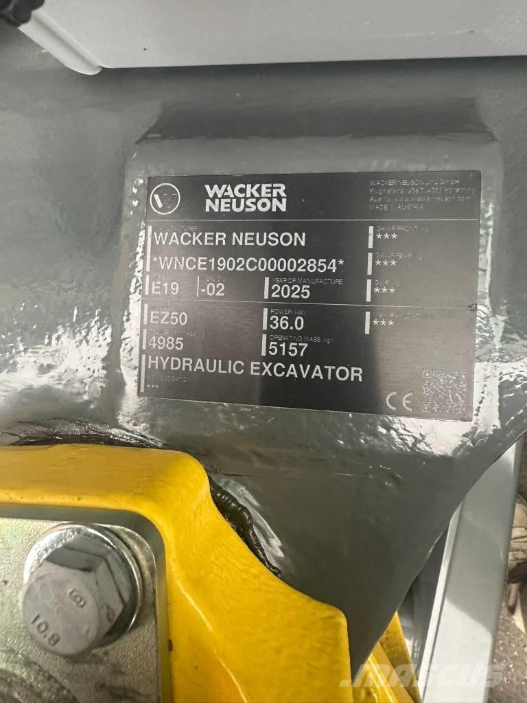 Wacker Neuson EZ 50 Εκσκαφάκι (διαβολάκι) < 7t