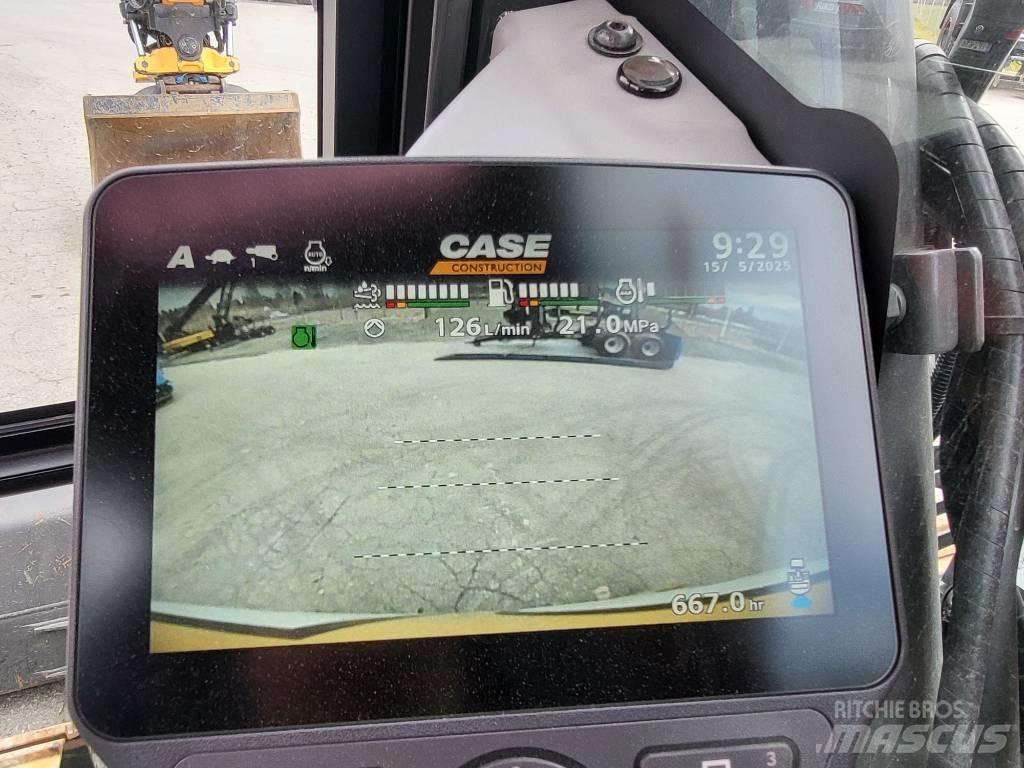 CASE CX 145 D SR Εκσκαφείς με ερπύστριες