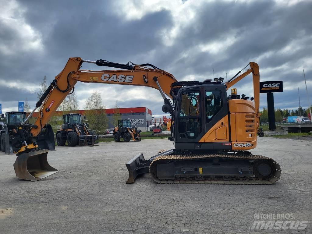 CASE CX 145 D SR Εκσκαφείς με ερπύστριες