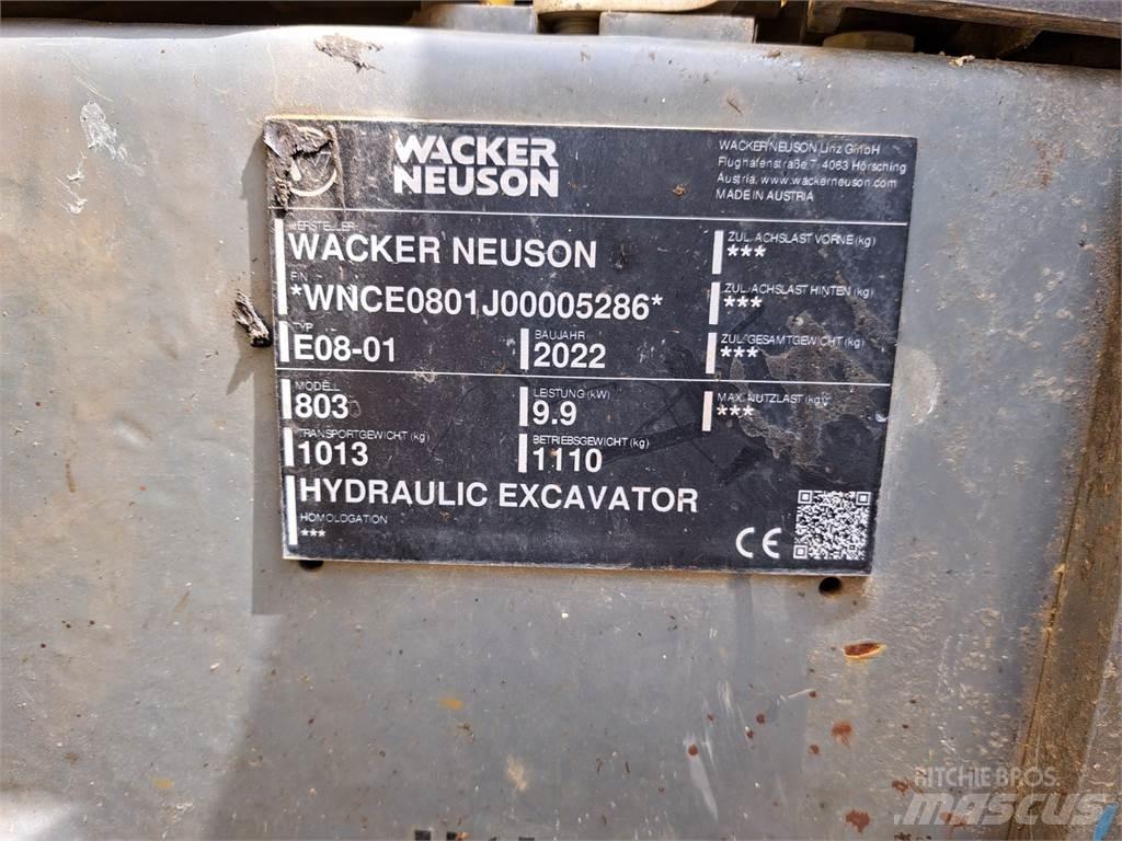 Wacker Neuson 803 Εκσκαφείς με ερπύστριες