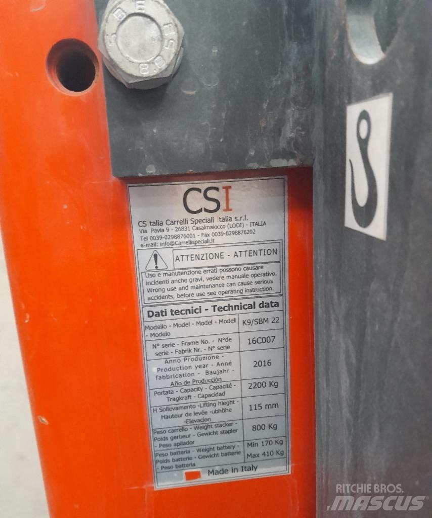 CSI k9 Χειροκίνητο περονοφόρο ανυψωτικό