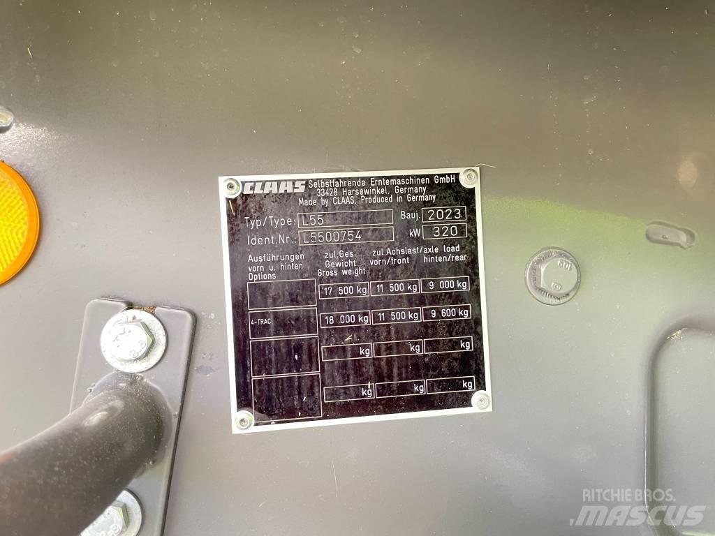CLAAS TRION 750 Θεριζοαλωνιστικές μηχανές