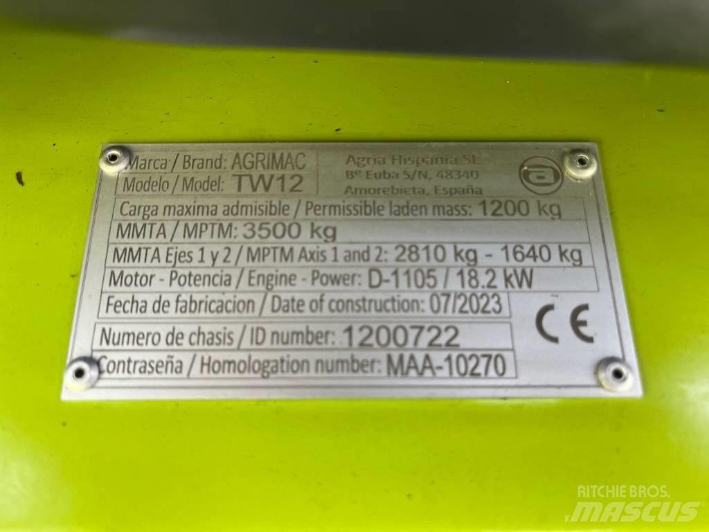 Agrimac TW 12 Πετρελαιοκίνητα Κλαρκ