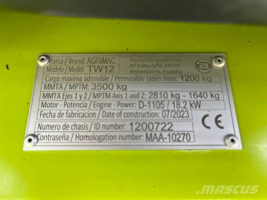 Agrimac TW 12 4x4 Πετρελαιοκίνητα Κλαρκ