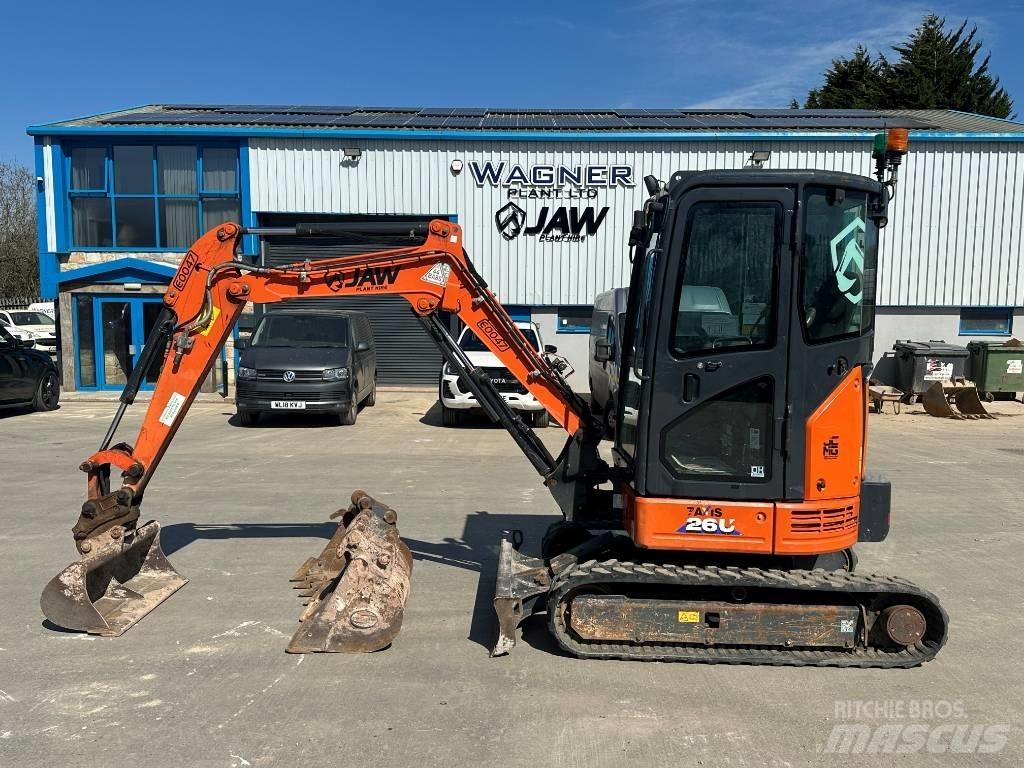 Hitachi ZX 26 U-6 Εκσκαφάκι (διαβολάκι) < 7t