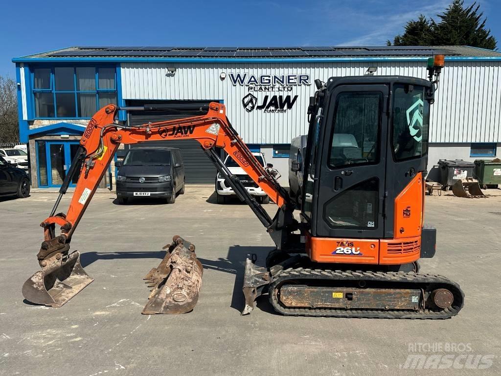 Hitachi ZX 26 U-6 Εκσκαφάκι (διαβολάκι) < 7t