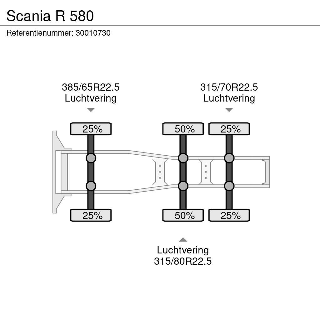 Scania R 580 Τράκτορες