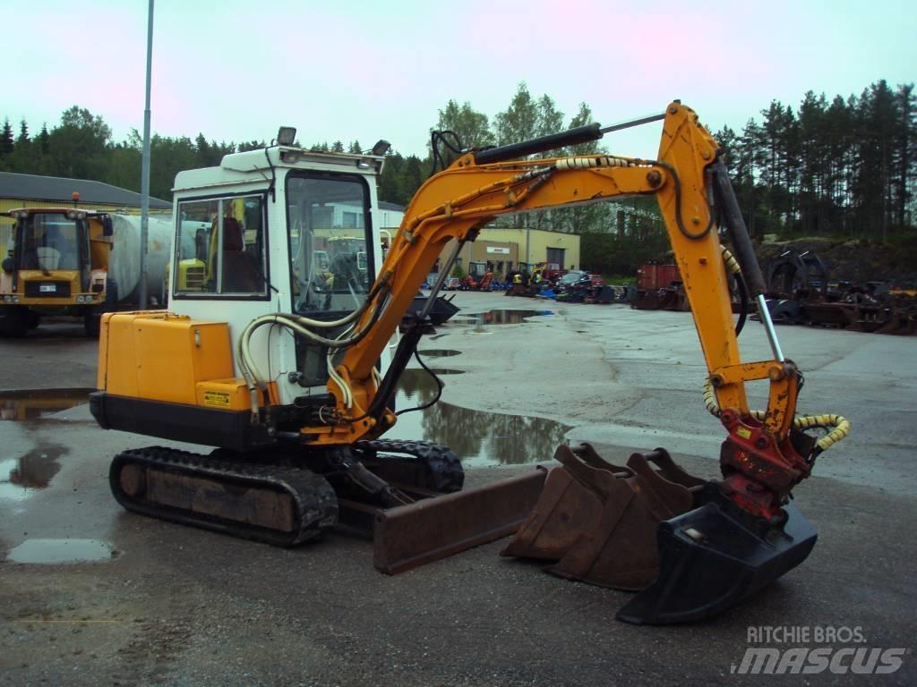 Hanix N 350-2 Εκσκαφάκι (διαβολάκι) < 7t