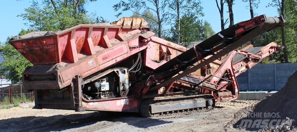 Sandvik QE 440 Κινητές μηχανές κοσκινίσματος