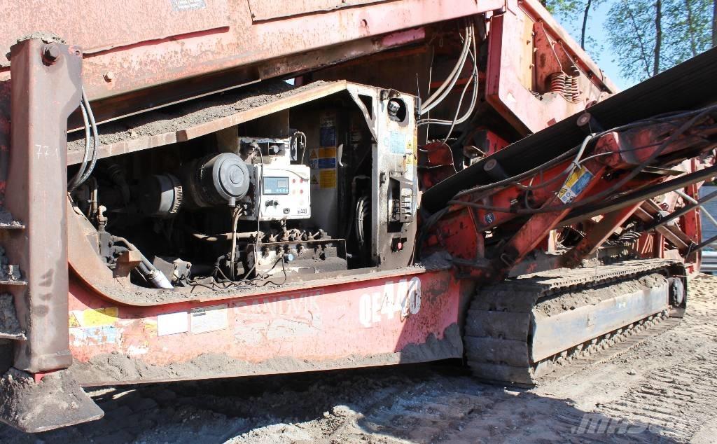 Sandvik QE 440 Κινητές μηχανές κοσκινίσματος