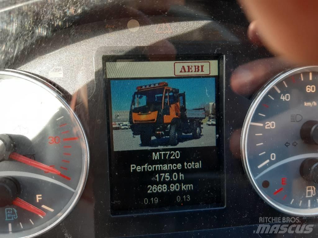 Aebi MT 720 Φορτηγά Ανατροπή