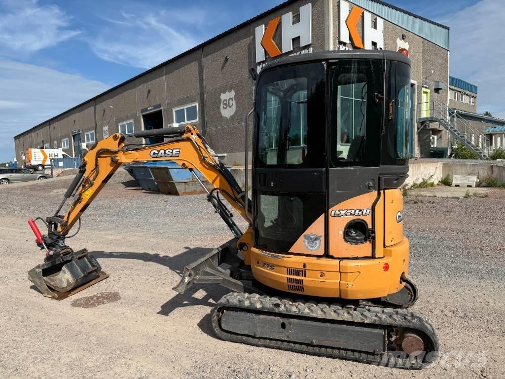 CASE CX26B Εκσκαφάκι (διαβολάκι) < 7t