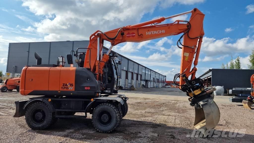 Hitachi ZX170W-5 2P Εκσκαφείς με τροχούς - λάστιχα