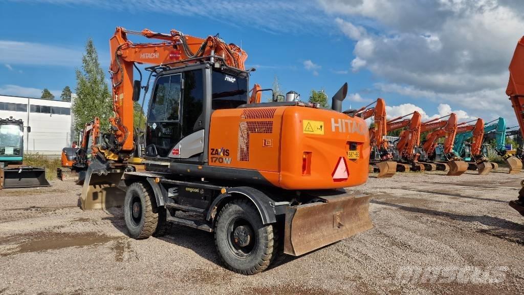 Hitachi ZX170W-5 2P Εκσκαφείς με τροχούς - λάστιχα