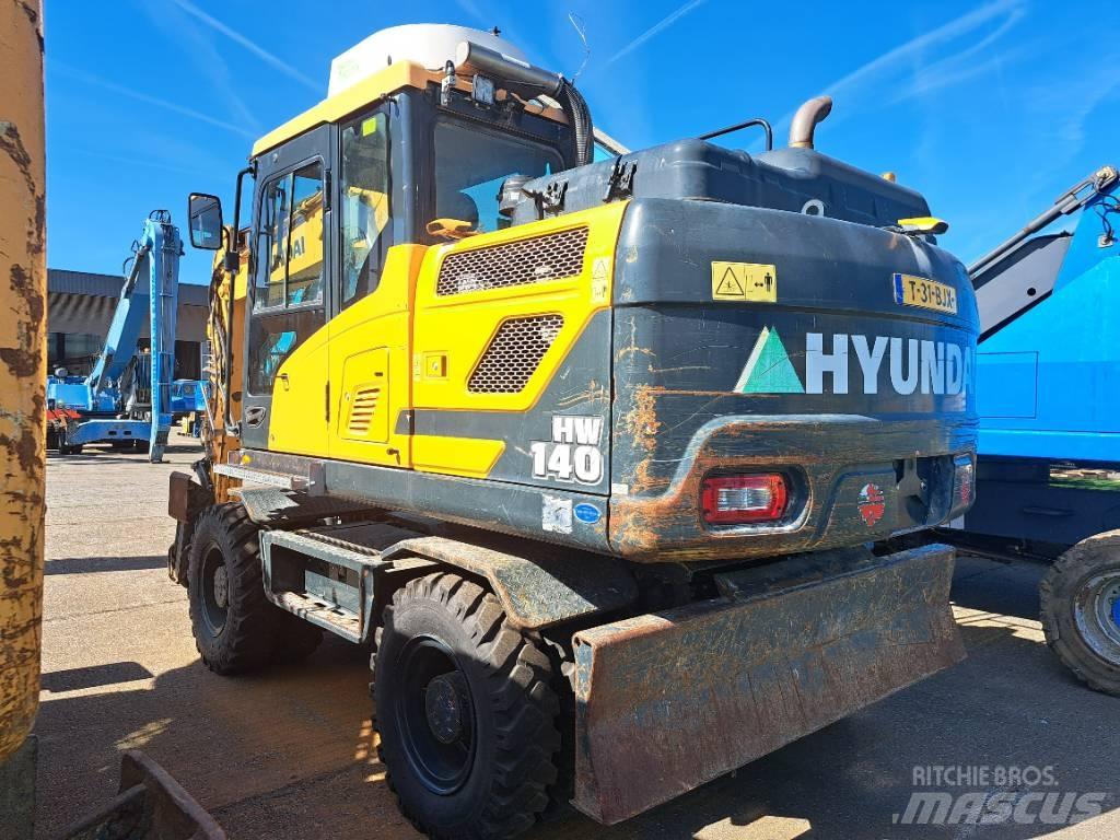 Hyundai HW140 Εκσκαφείς με τροχούς - λάστιχα