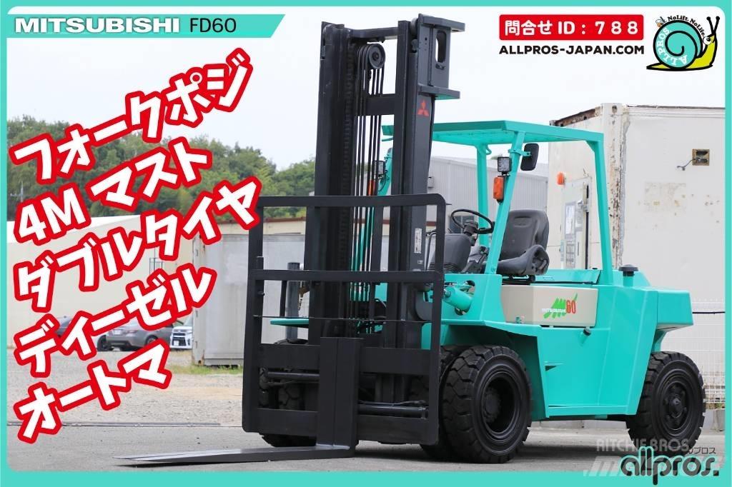 Mitsubishi FD60 Πετρελαιοκίνητα Κλαρκ