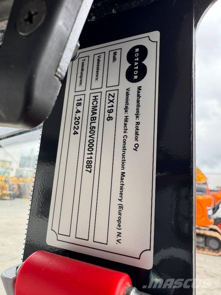Hitachi ZX 19-6 CR Εκσκαφάκι (διαβολάκι) < 7t