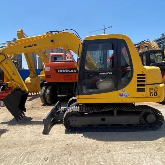 Komatsu PC60-7 Εκσκαφείς με ερπύστριες