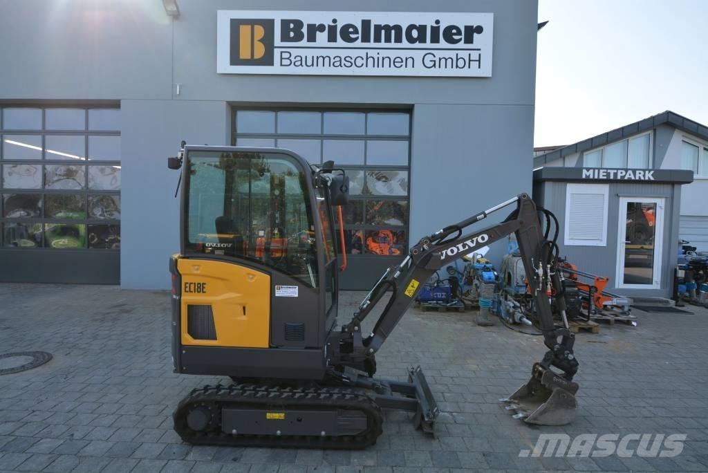 Volvo EC 18 E Εκσκαφάκι (διαβολάκι) < 7t