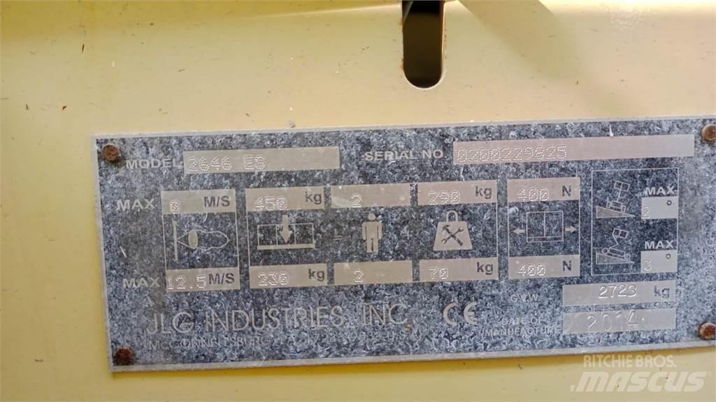 JLG 2646ES Ανυψωτήρες ψαλιδωτής άρθρωσης