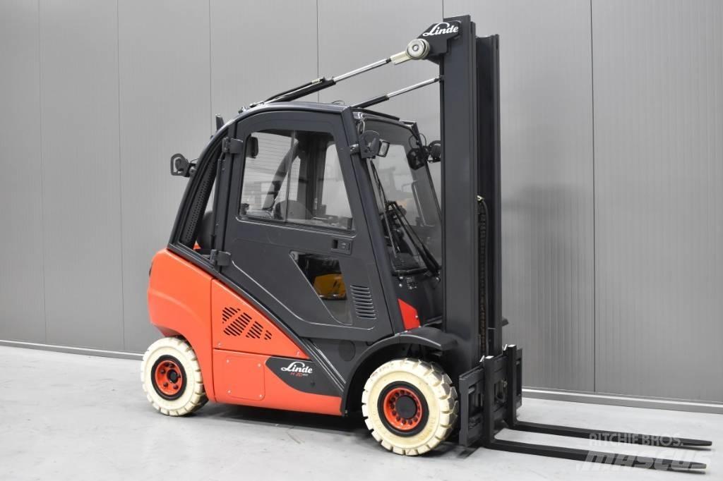 Linde H 20 T/600 - 02 Περονοφόρα ανυψωτικά κλαρκ με φυσικό αέριο LPG