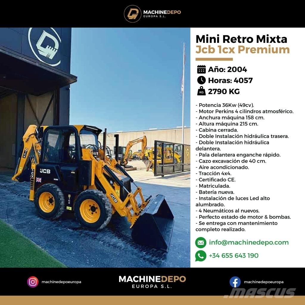 JCB 1 CX Εκσκαφείς Φορτωτές τύπου JCB