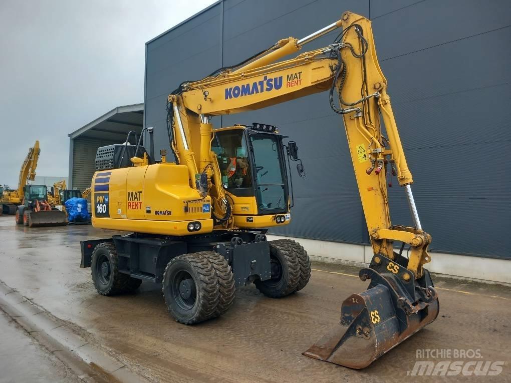 Komatsu PW160-11E0 Εκσκαφείς με τροχούς - λάστιχα