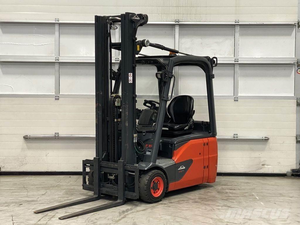 Linde E16-02 Ηλεκτρικά περονοφόρα ανυψωτικά κλαρκ