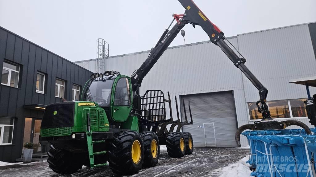 John Deere 1210 E Μεταφορείς ξυλείας