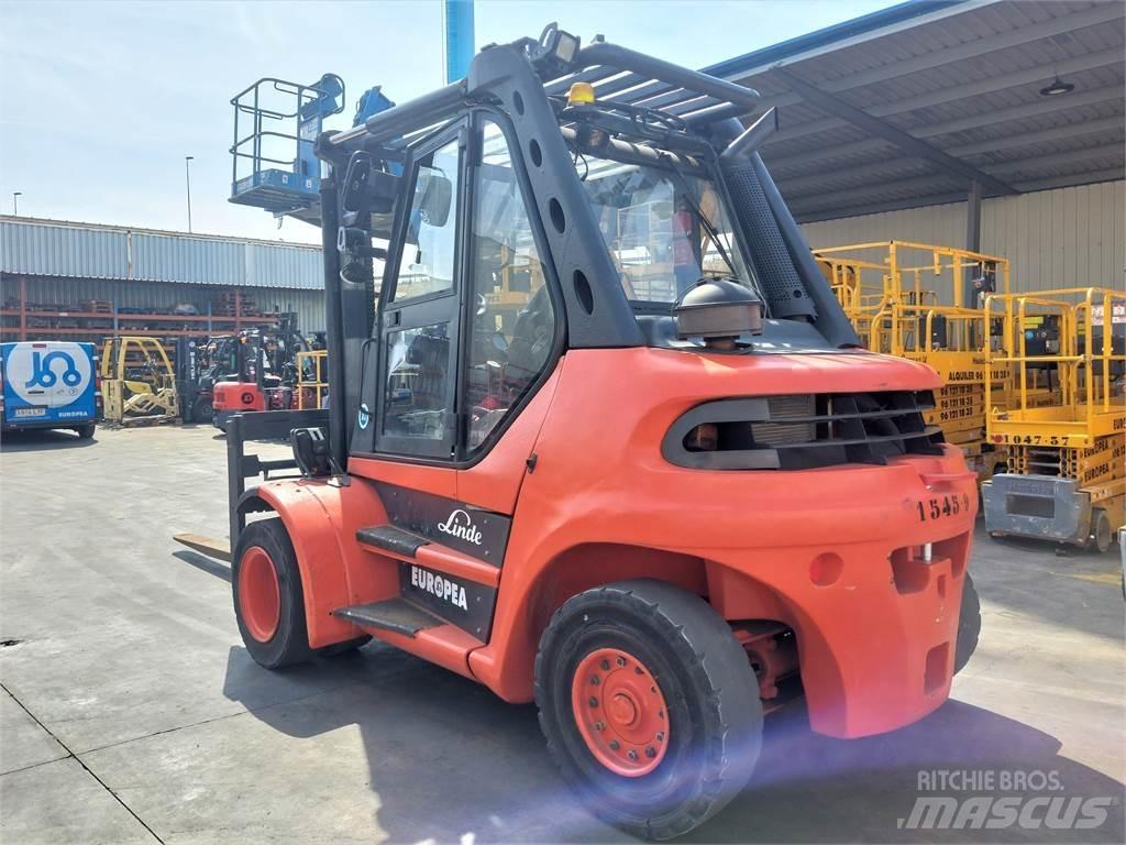 Linde H80D 03 Πετρελαιοκίνητα Κλαρκ