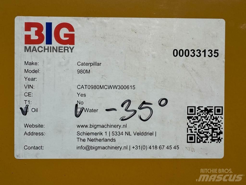 CAT 980M Φορτωτές με λάστιχα (Τροχοφόροι)
