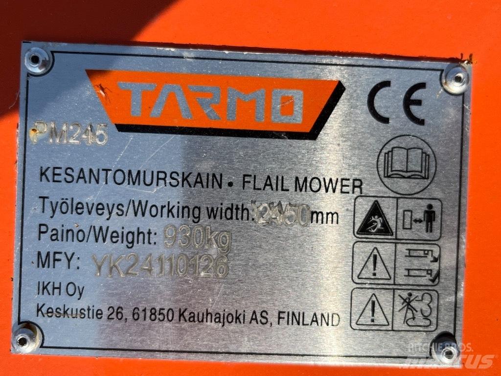 Tarmo PM 245 Χορτοκοπτικά και κορυφολόγοι βοσκοτόπων