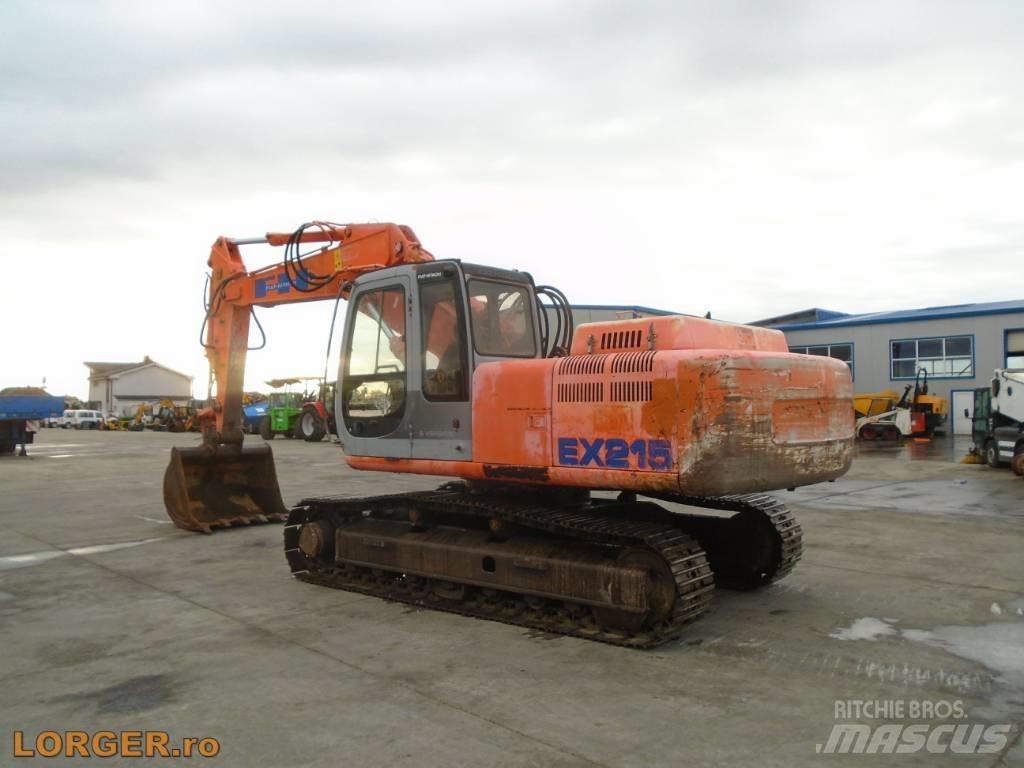 Fiat-Hitachi EX 215 Εκσκαφείς με ερπύστριες