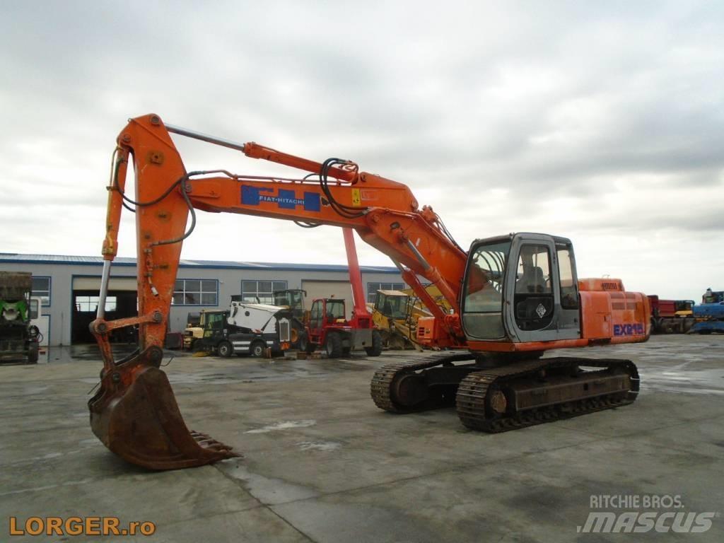 Fiat-Hitachi EX 215 Εκσκαφείς με ερπύστριες