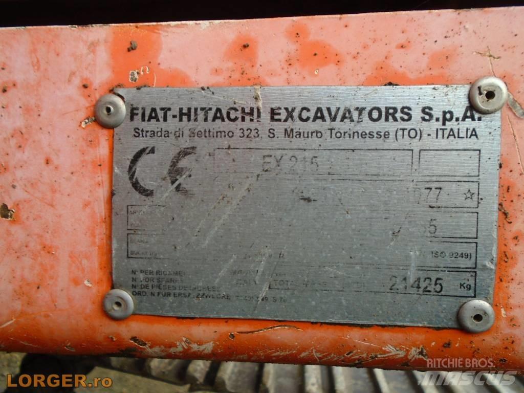 Fiat-Hitachi EX 215 Εκσκαφείς με ερπύστριες