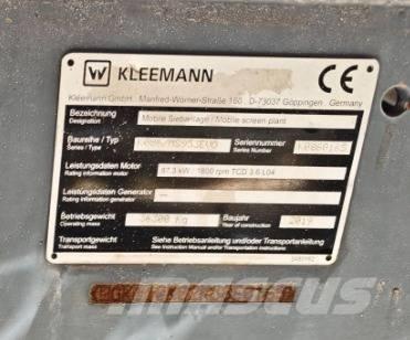 Kleemann MS 953 Evo Κινητές μηχανές κοσκινίσματος