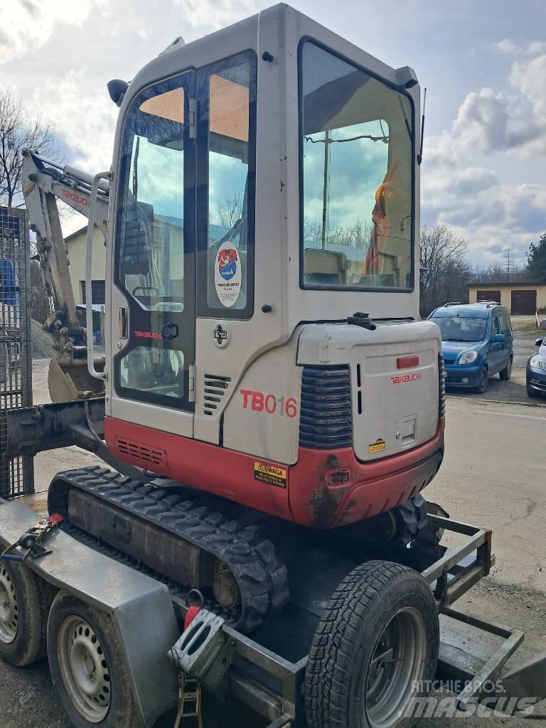 Takeuchi TB016 Εκσκαφάκι (διαβολάκι) < 7t