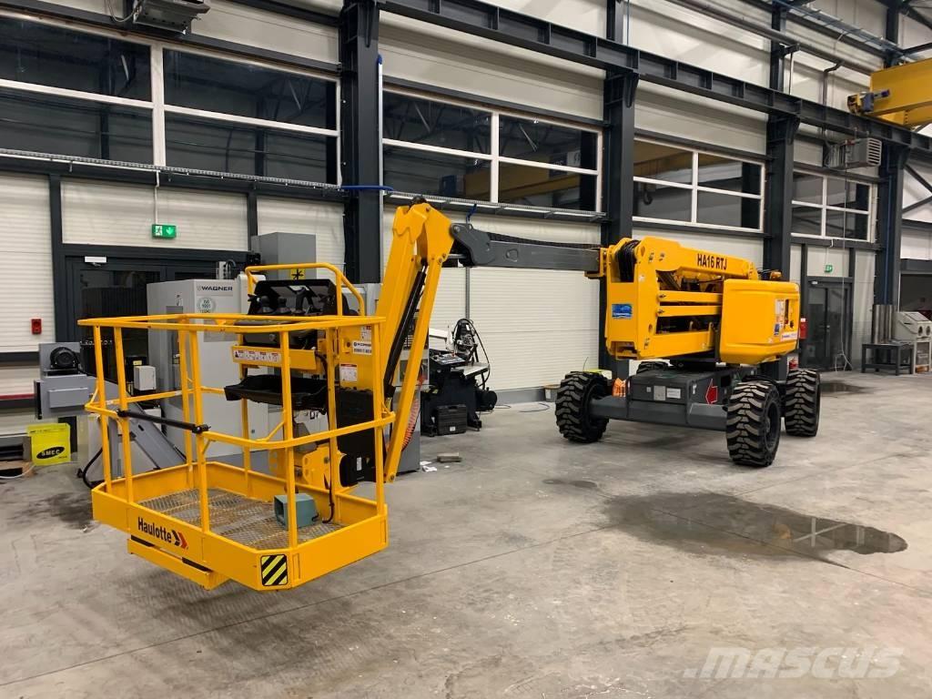 Haulotte HA16RTJ Εναέριες πλατφόρμες τοποθετημένες σε φορτηγό