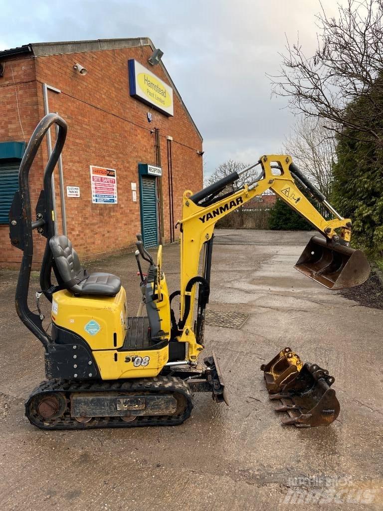 Yanmar SV 08 Εκσκαφάκι (διαβολάκι) < 7t