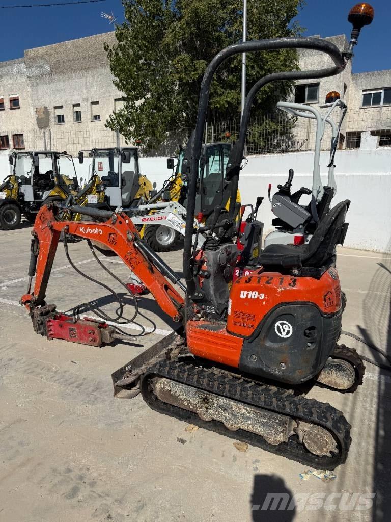 Kubota U 10-3 Εκσκαφάκι (διαβολάκι) < 7t