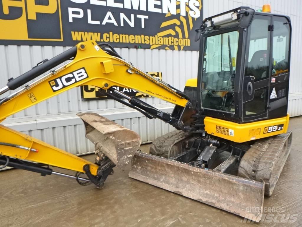 JCB 55 Z-1 Εκσκαφάκι (διαβολάκι) < 7t