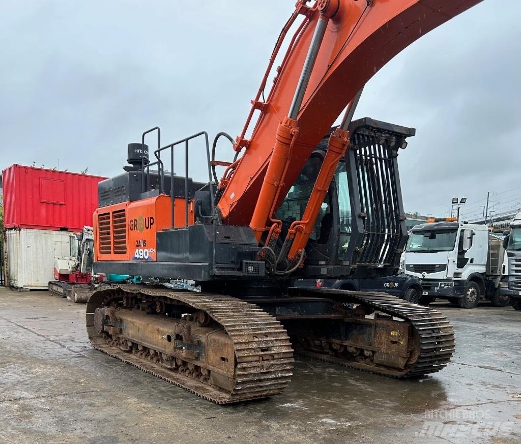 Hitachi 490 Εκσκαφείς με ερπύστριες