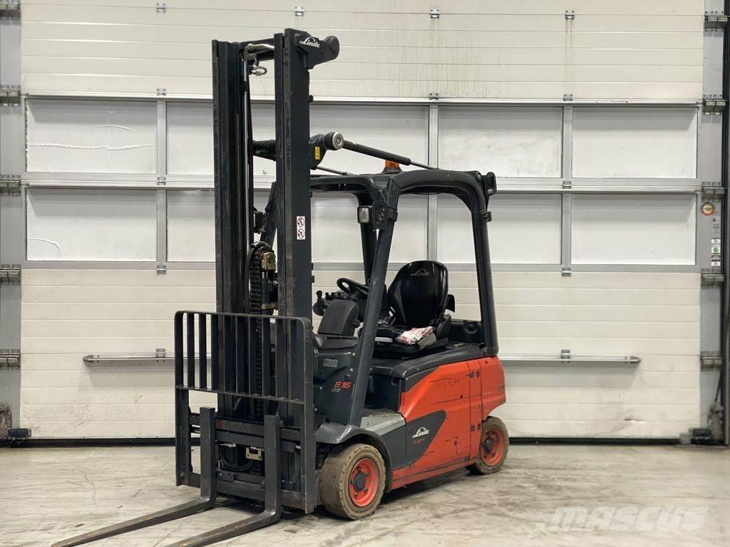 Linde E16P-02 Ηλεκτρικά περονοφόρα ανυψωτικά κλαρκ