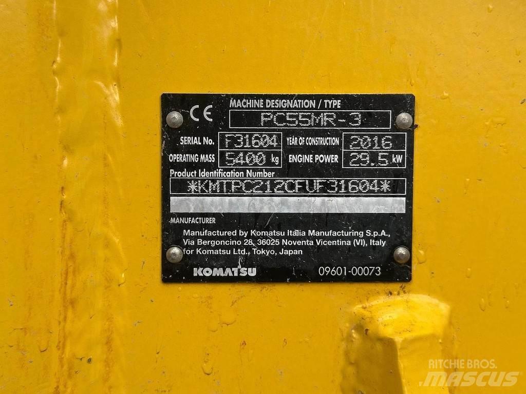 Komatsu PC55-MR3 Εκσκαφάκι (διαβολάκι) < 7t